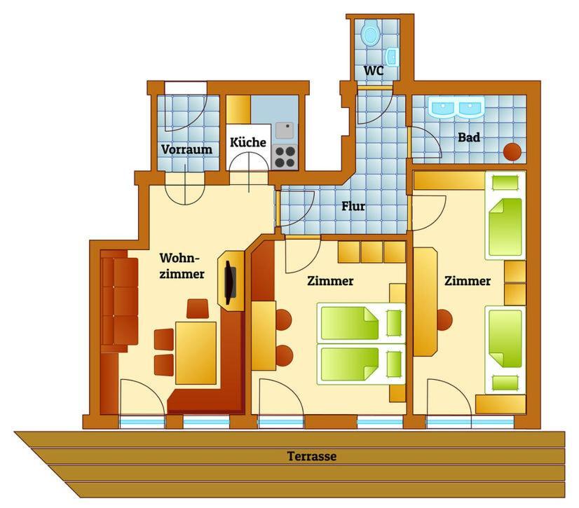 Aparthaus Sonnenhof Apartamento *