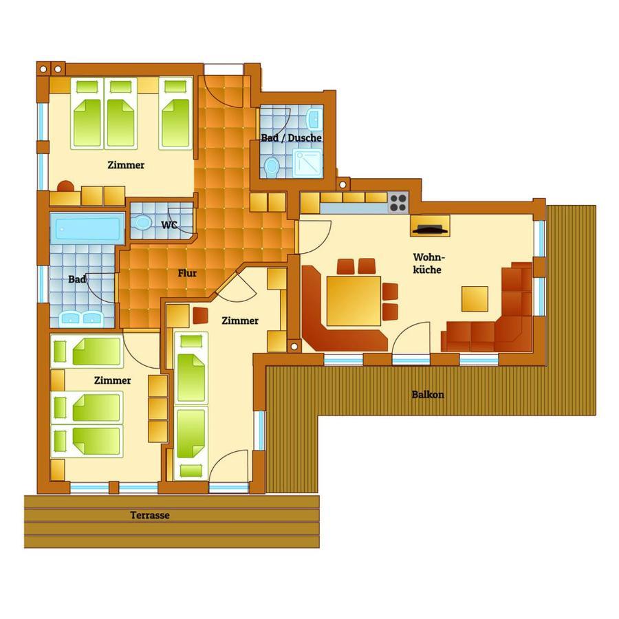 Aparthaus Sonnenhof Appartement